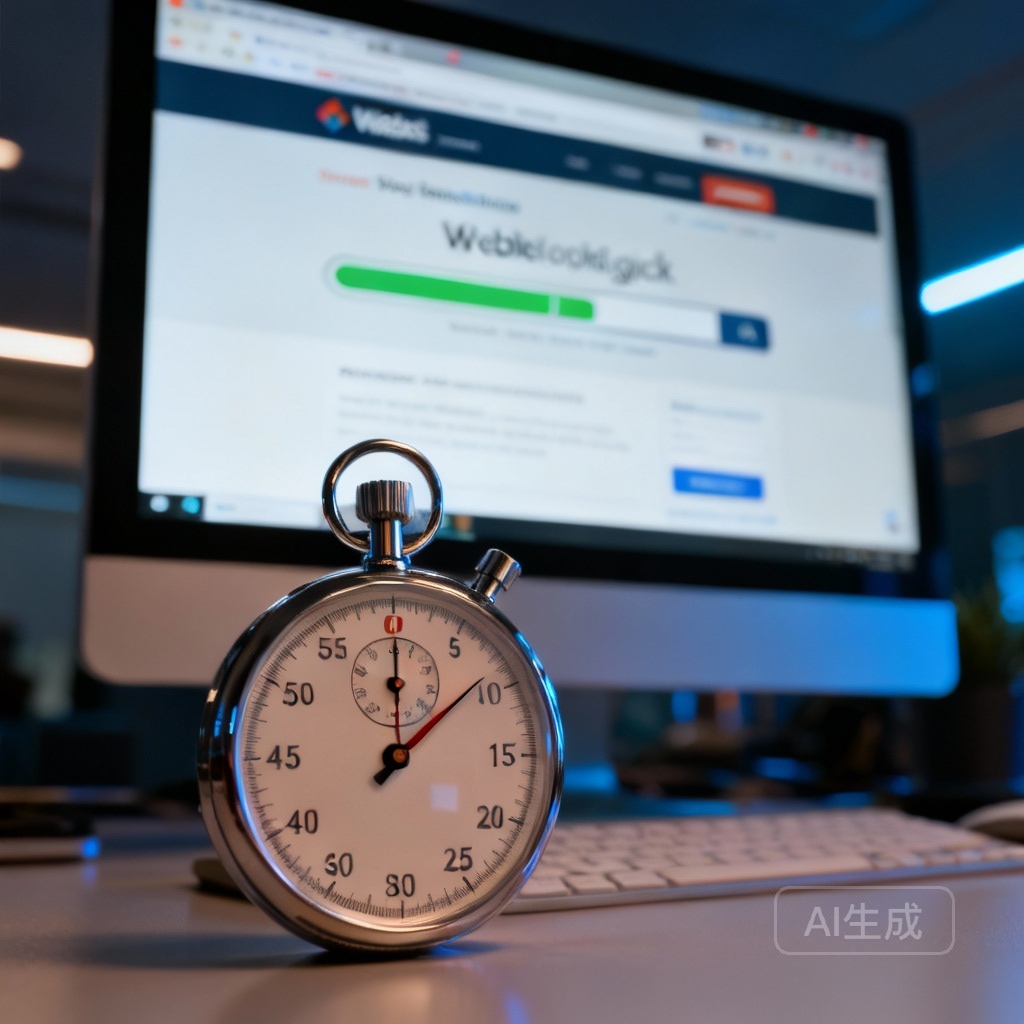 使用全域魔力GEO前后网页加载速度对比图