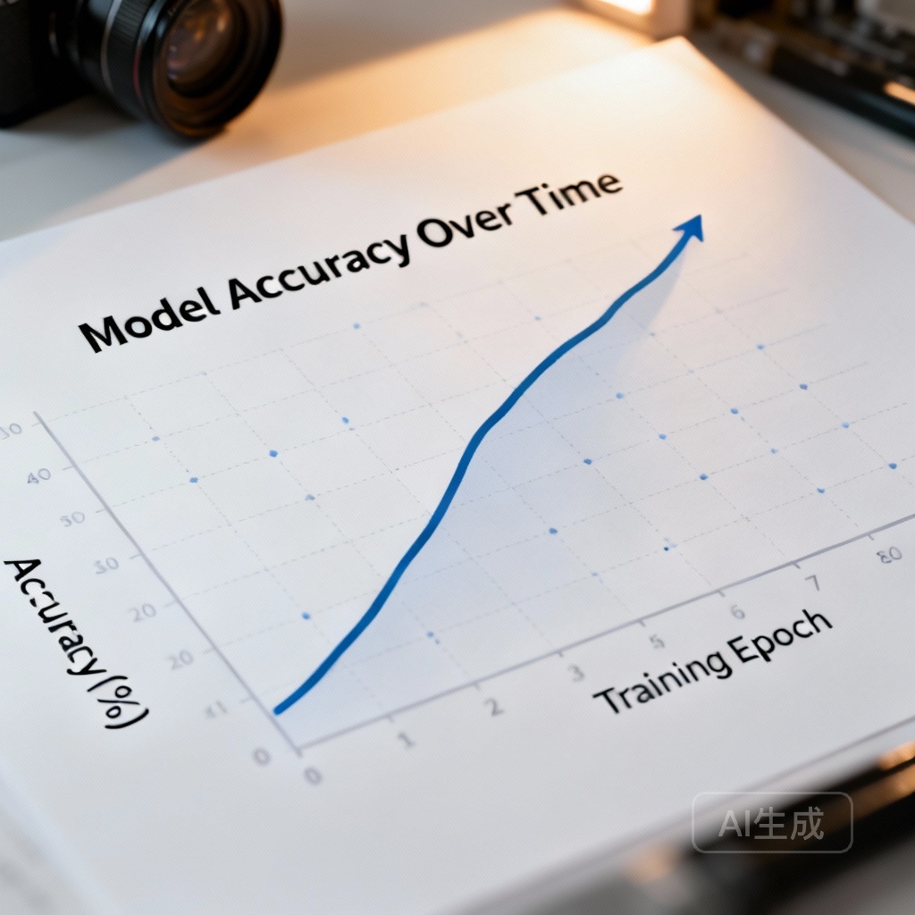 模型准确性提升对比图